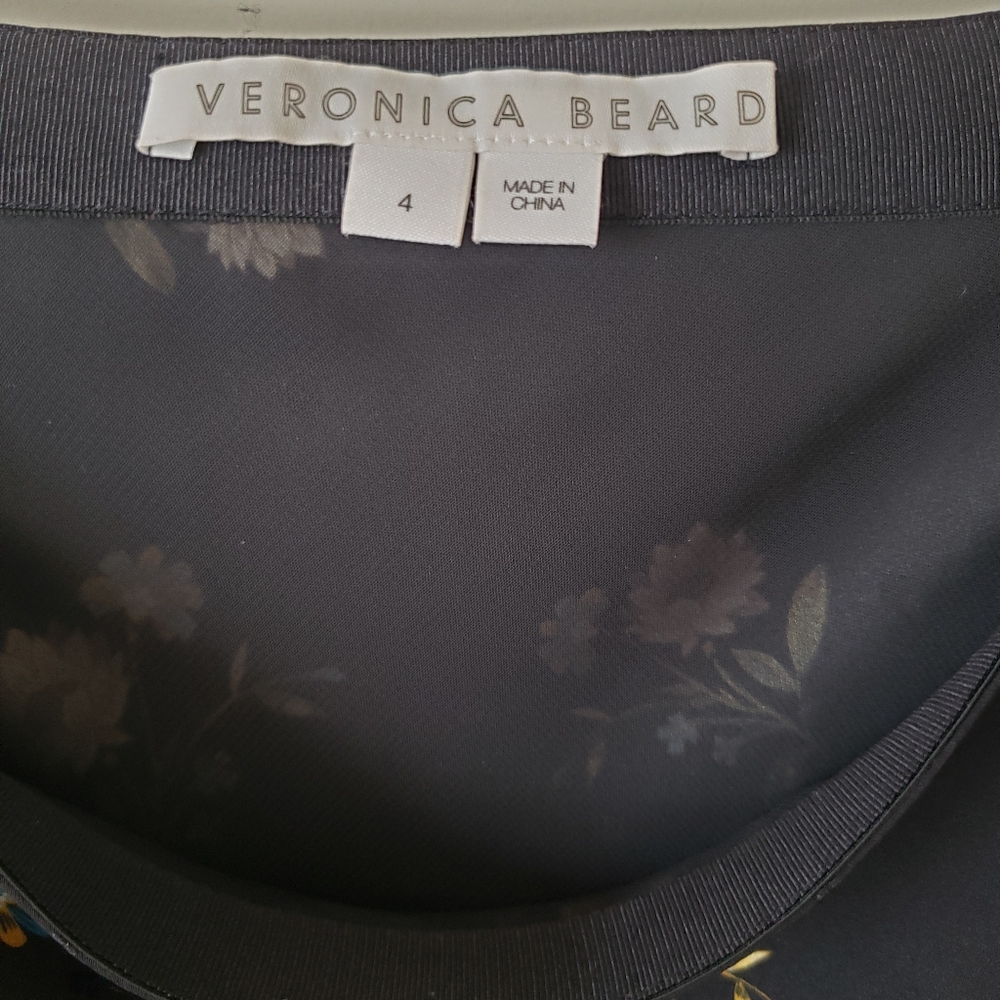 Veronica Beard Franconia Floral Skirt Size 4 - Picture 9 of 13